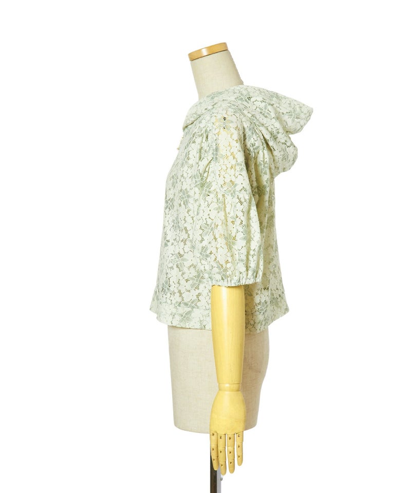 サイド (ivory×green)