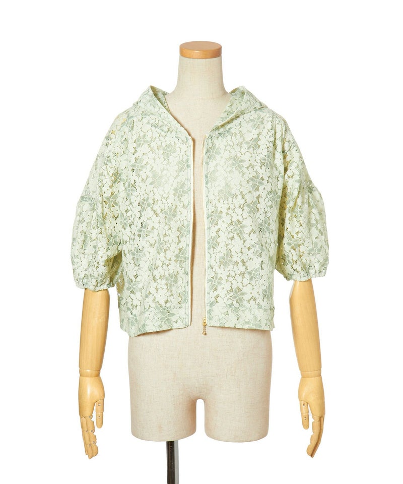 ファスナーを開けた場合 (ivory×green)