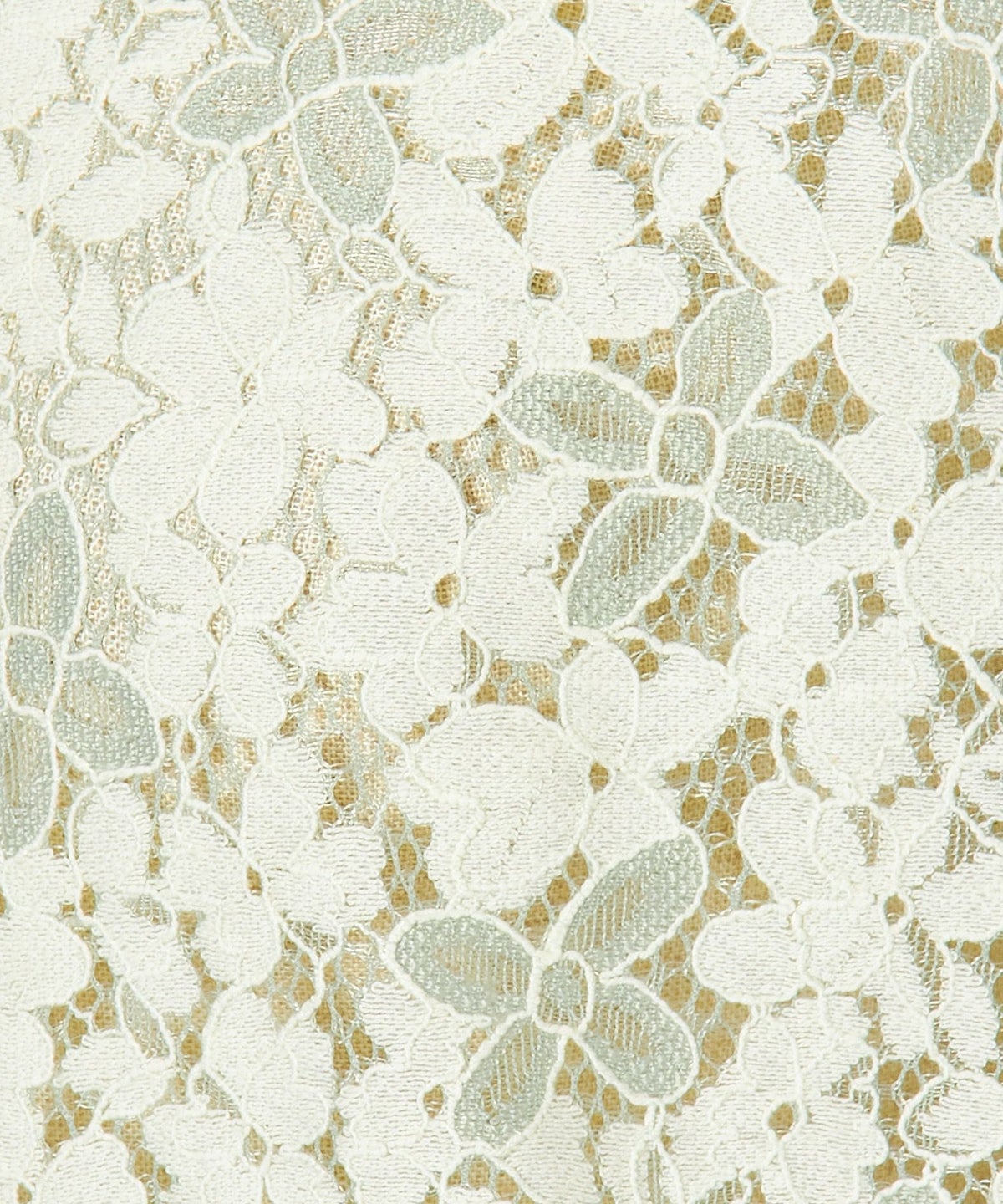 生地アップ (ivory×green)