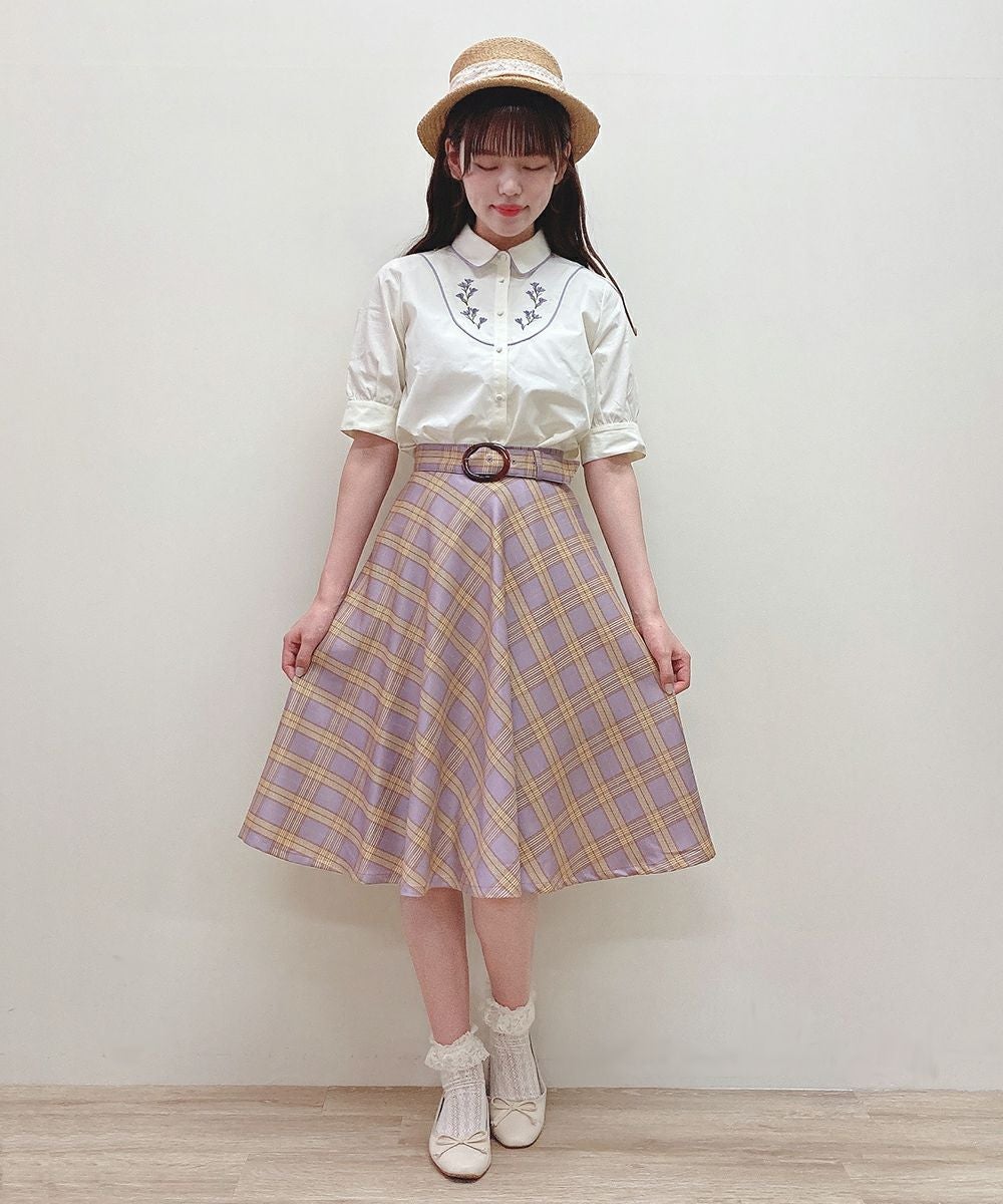 ivory×purple / 166cm