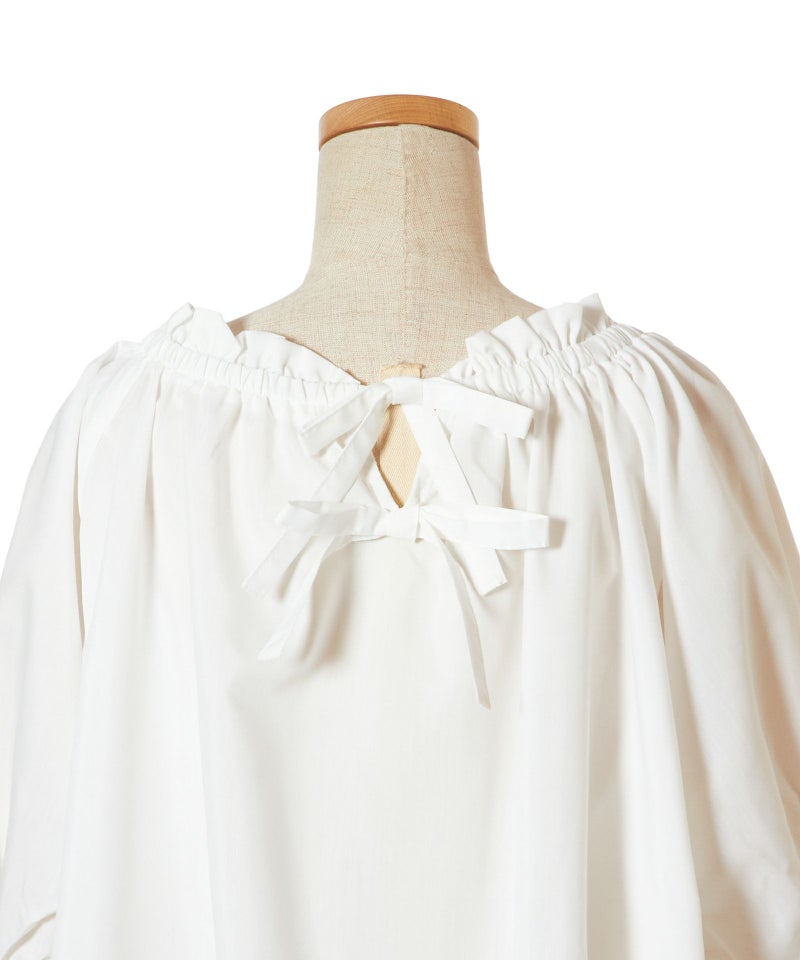 後ろリボン (off white)