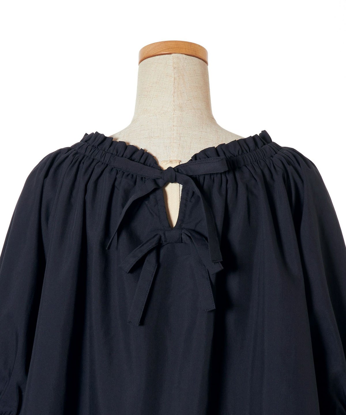 後ろリボン (black)