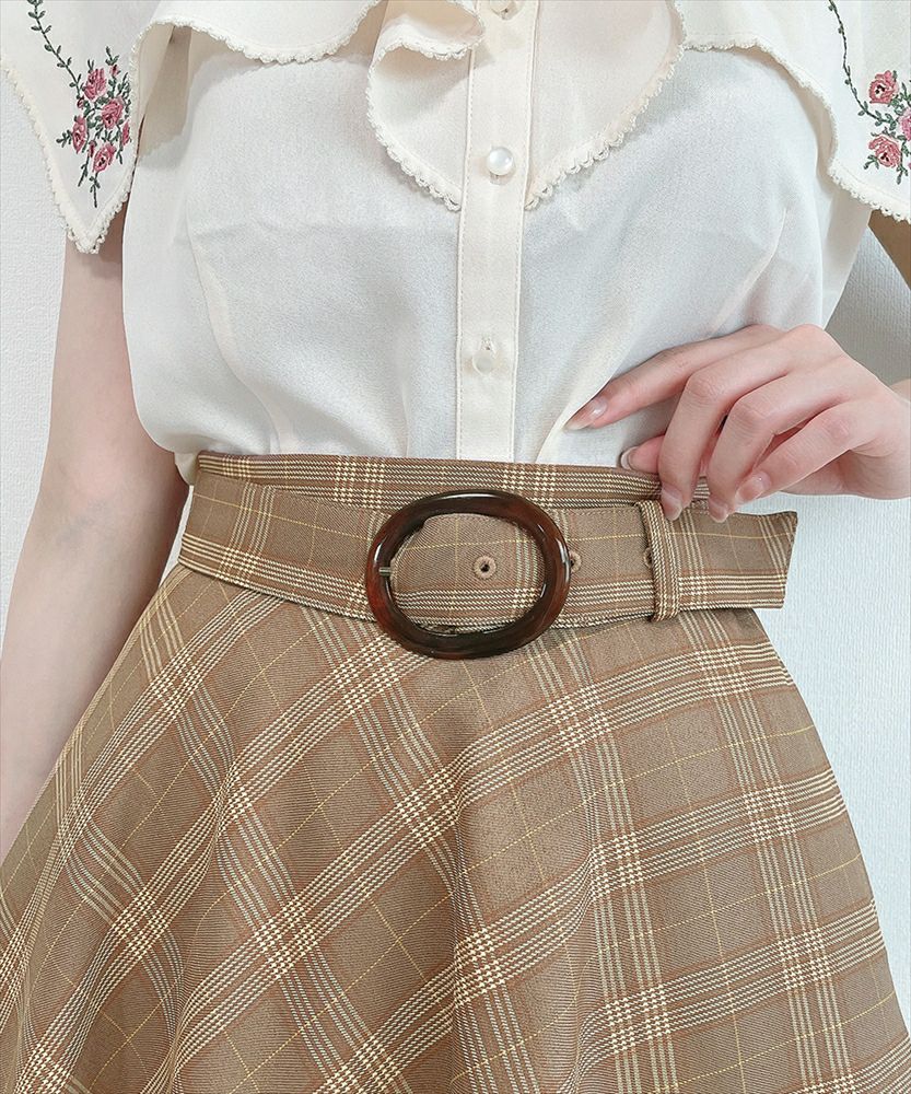 beige×brown / 162cm