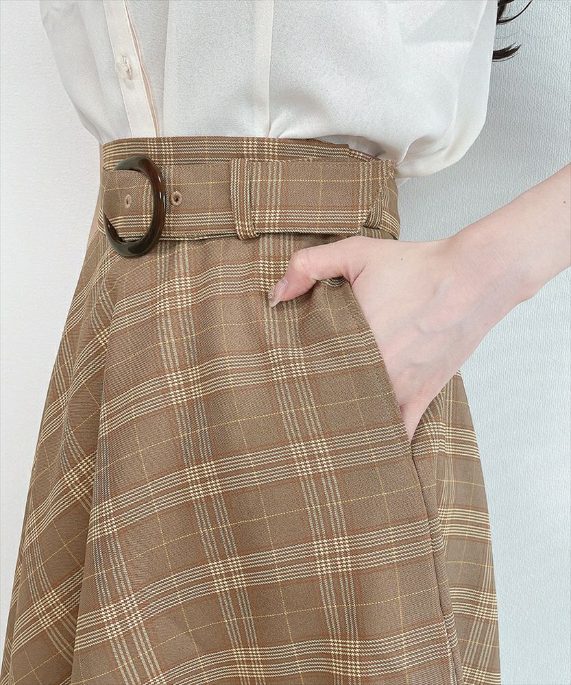 beige×brown / 162cm