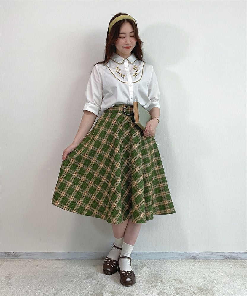 green×brown / 153cm