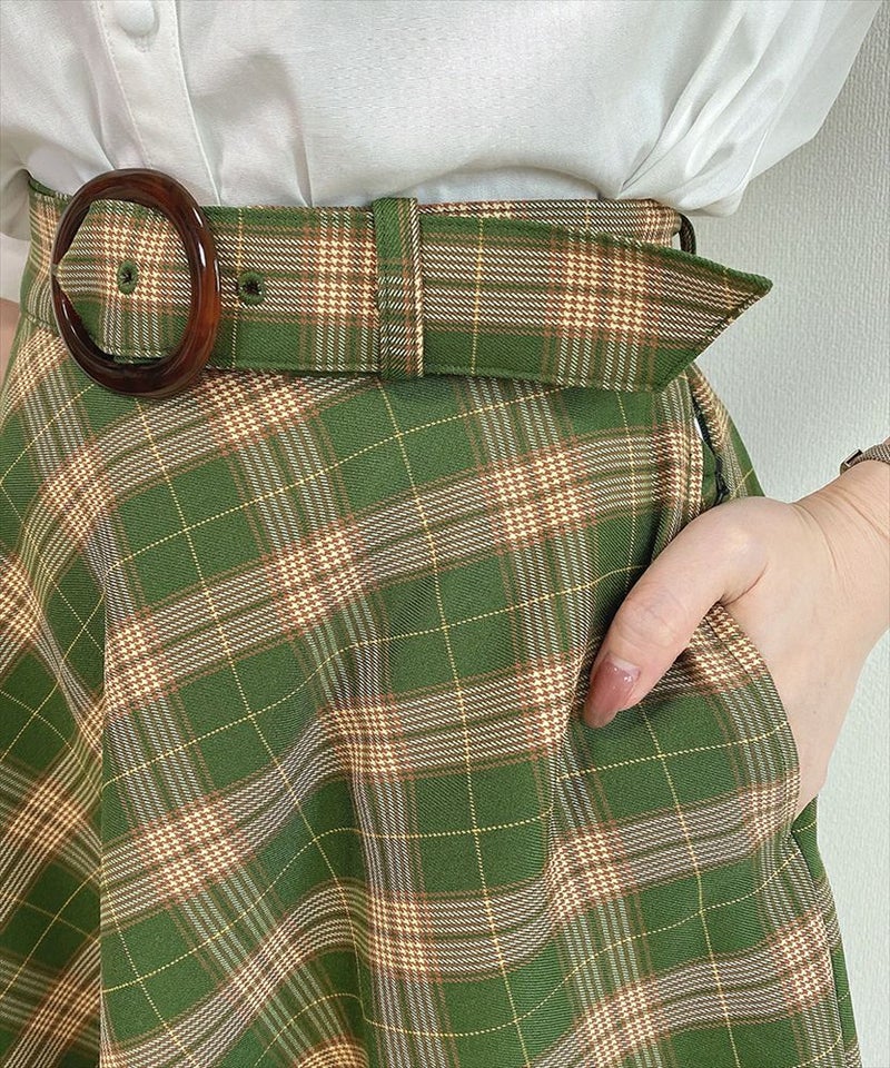 green×brown / 153cm