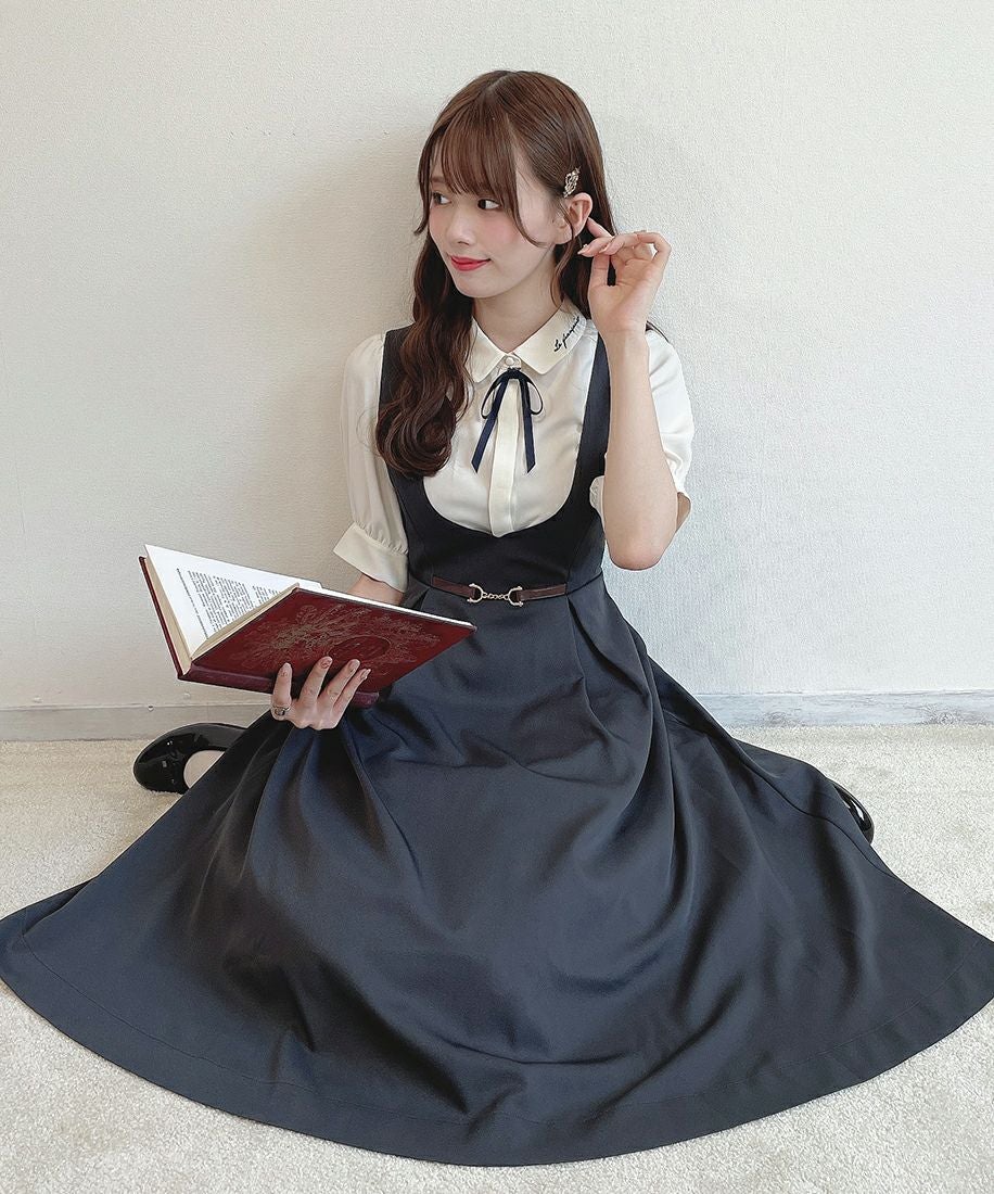 【希少✨】 フード付き　ピコフリル ブラウス リボン　タック　ポケットロゴ　刺繍 TIMEセール20％OFF】【撥水加工】フード付きポケットリボンフリル