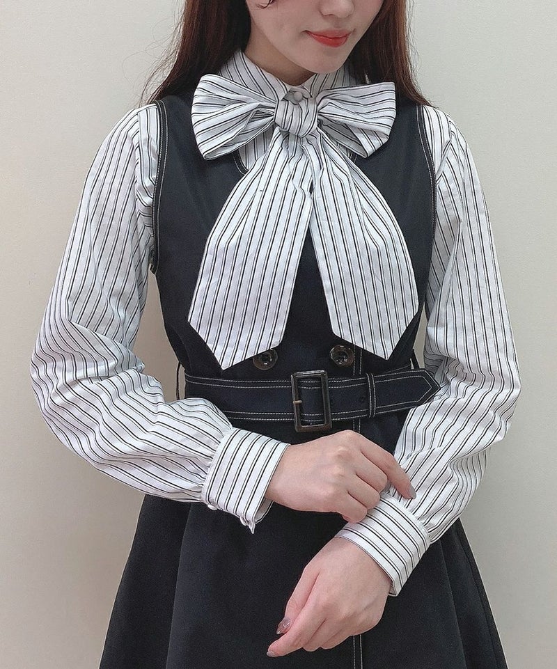 off white×black / 166cm