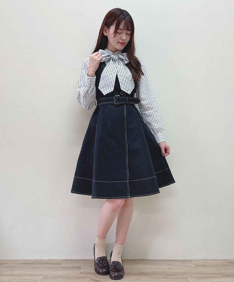 off white×black / 166cm