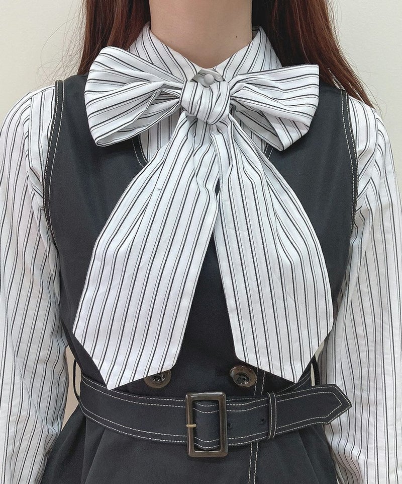 off white×black / 166cm