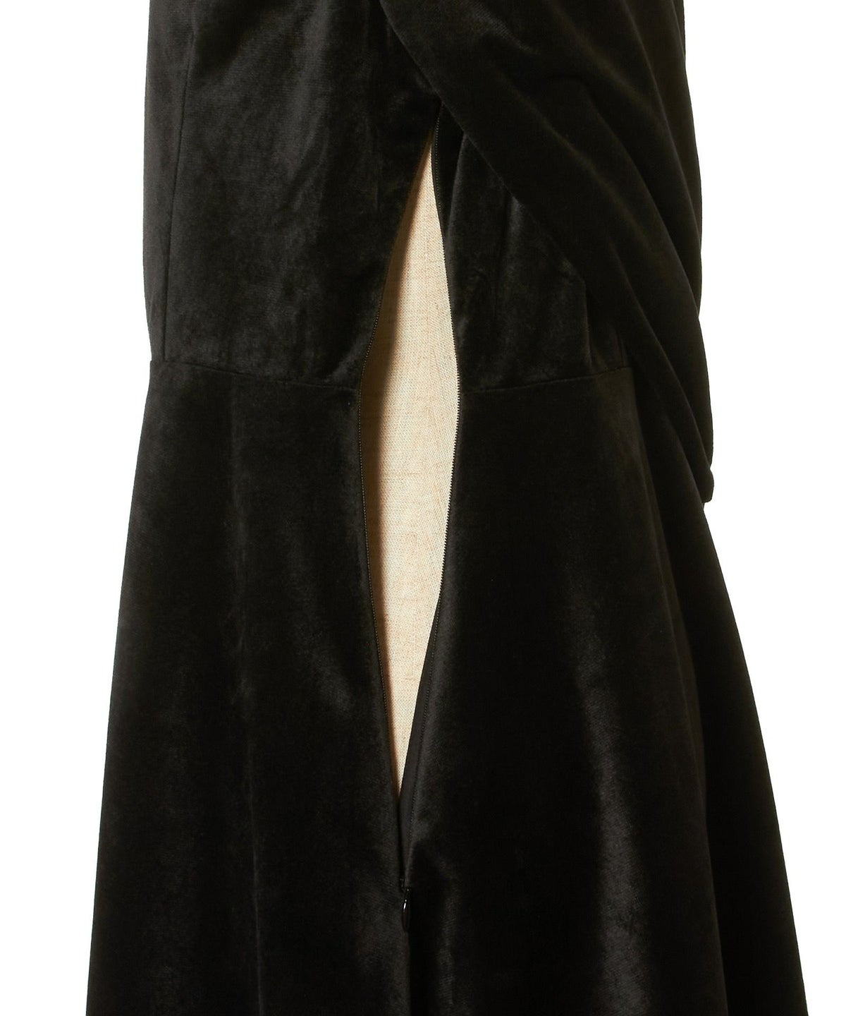 サイドファスナー (black)