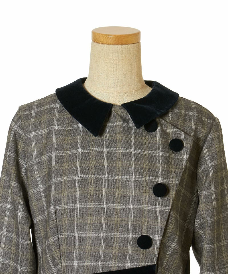 フロントアップ (gray×white)