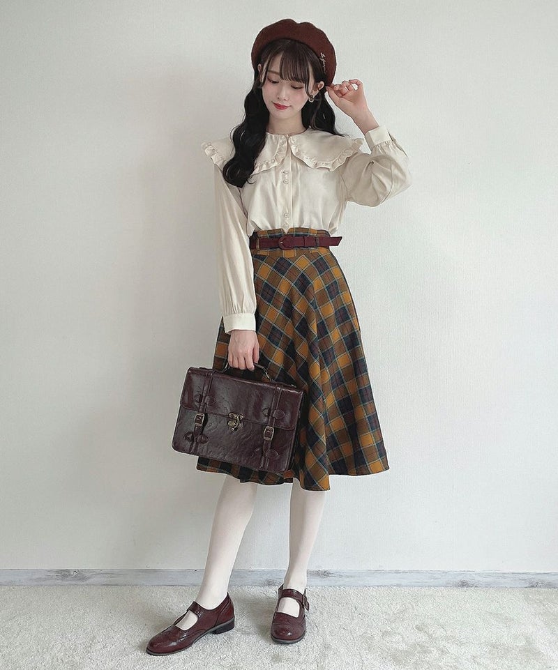 yellow×brown / 162cm