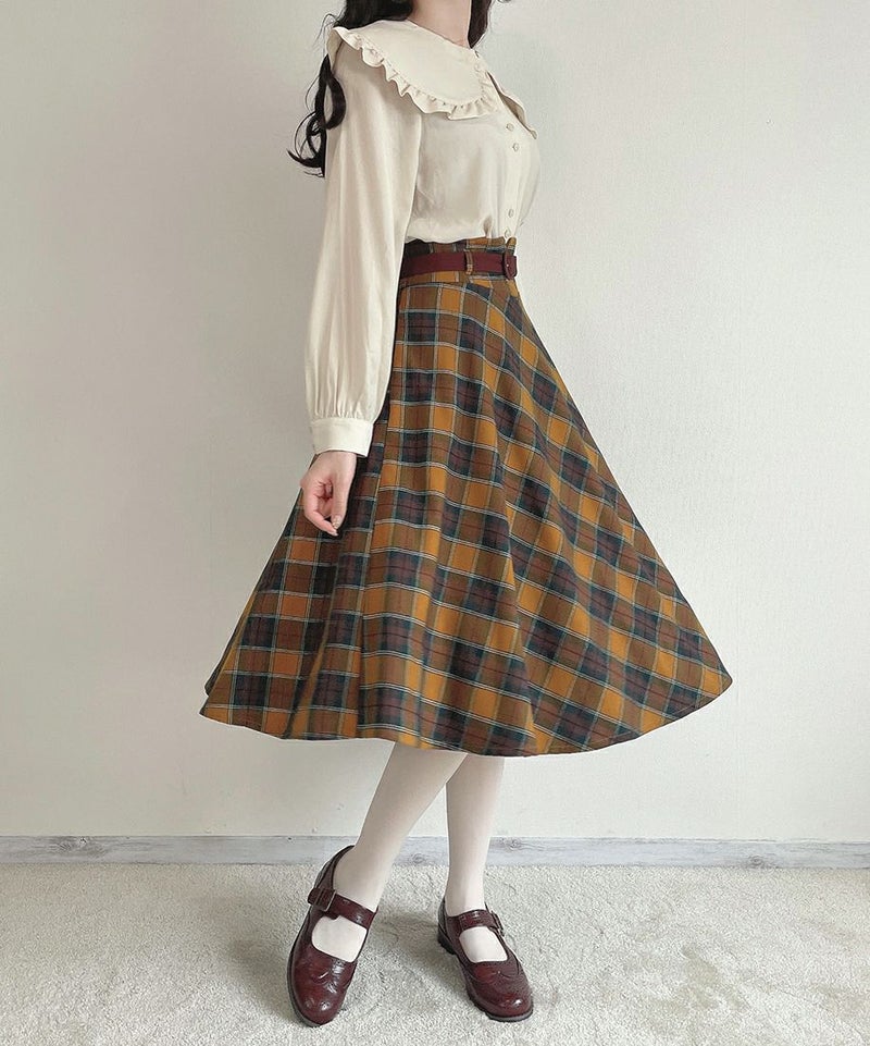 yellow×brown / 162cm