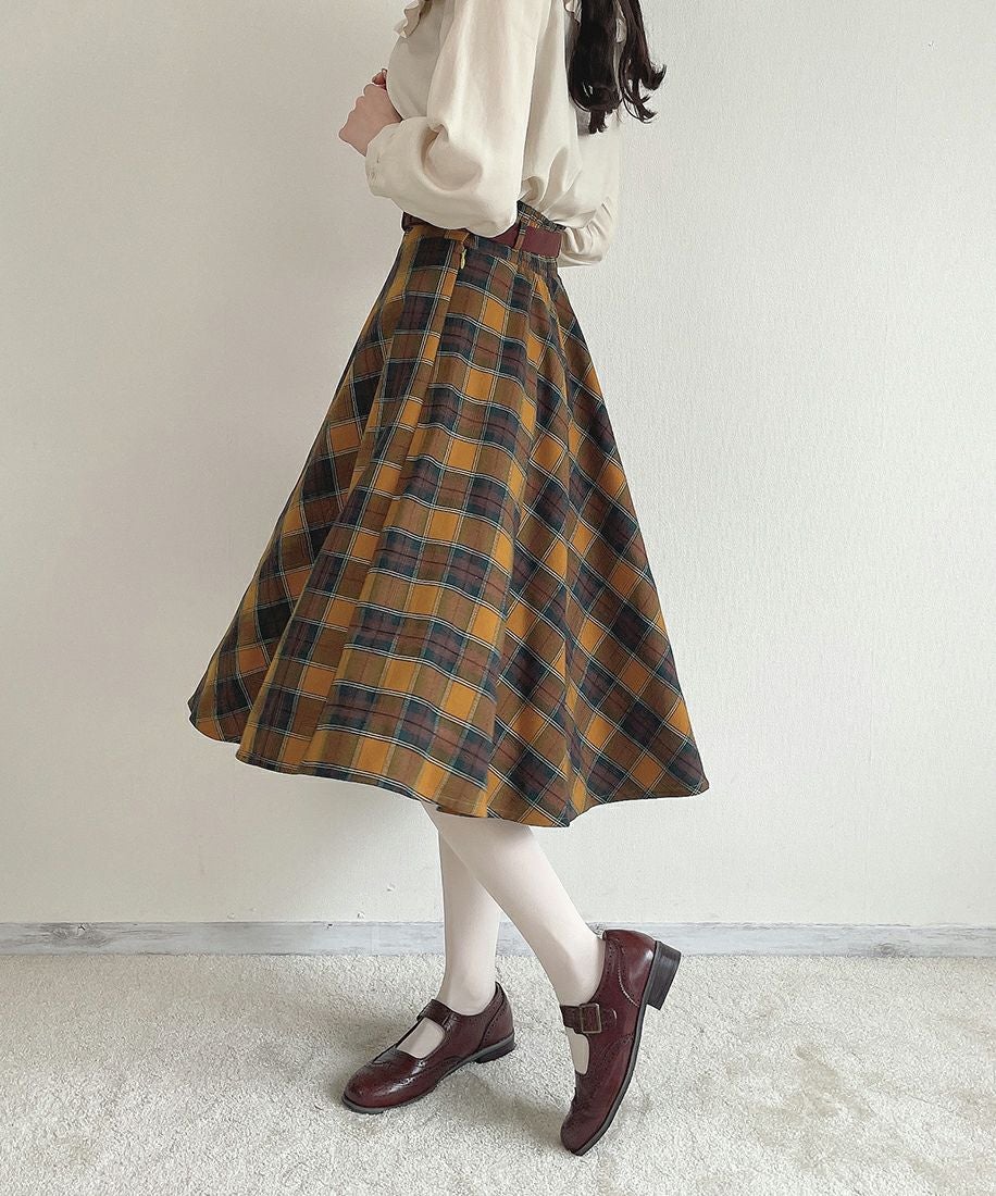 yellow×brown / 162cm