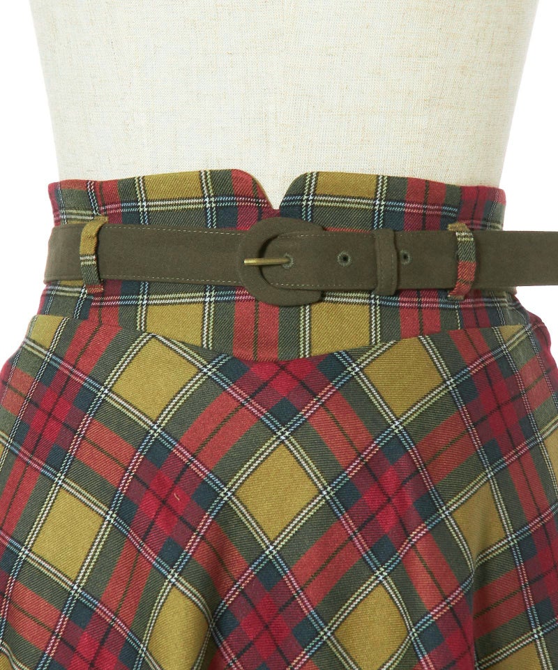 フロントアップ (khaki×red)