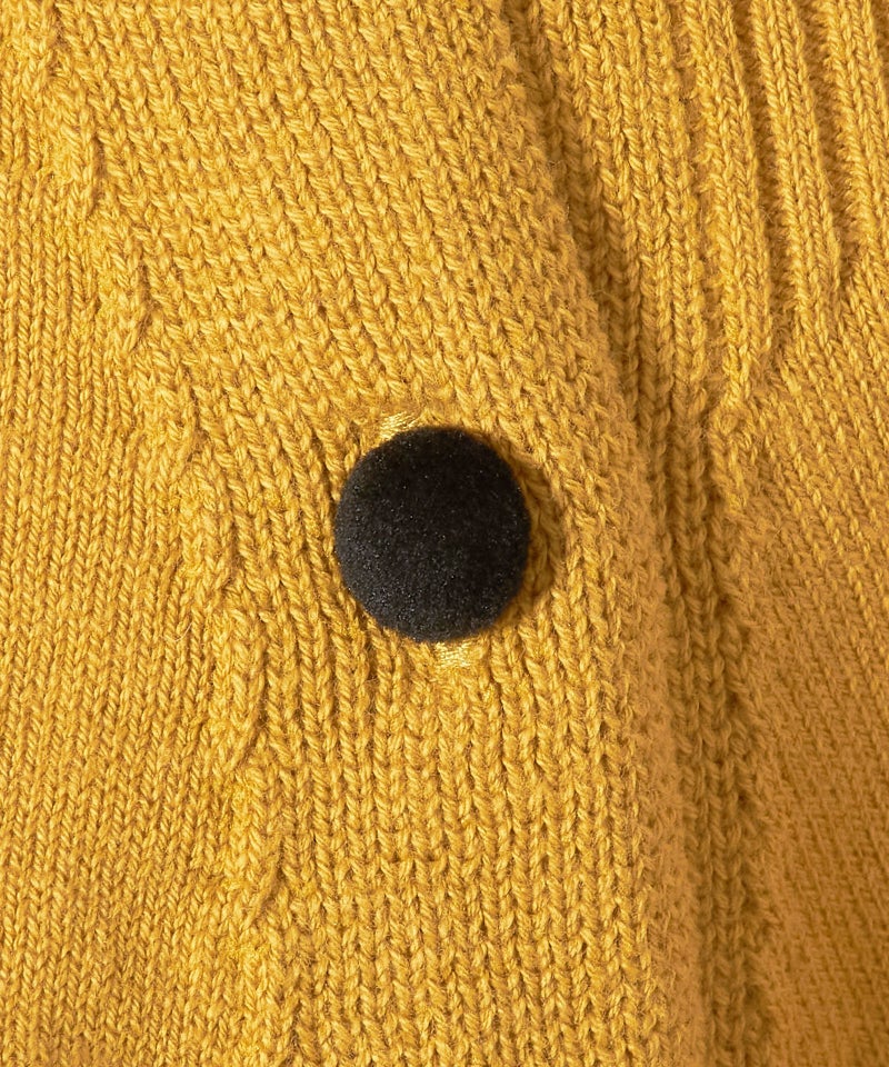 釦アップ (mustard)