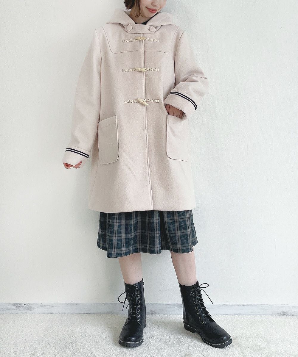 ライン使いダッフルコート/F i.n.t [43AD03j008] | F i.n.t公式通販サイト