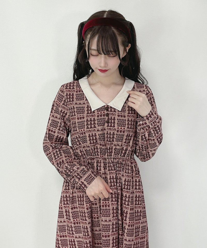 beige×brown / 162cm