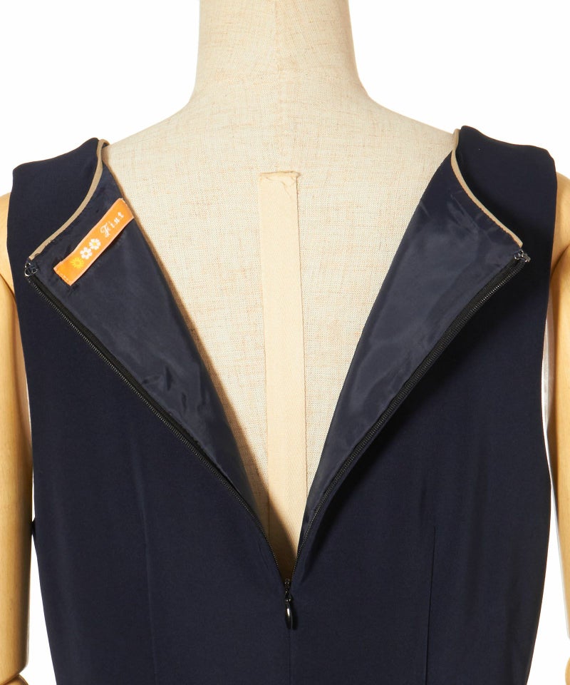 バックファスナー (navy)