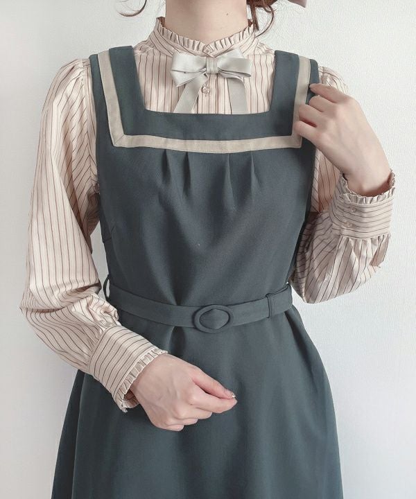 blue green / リボンアレンジ