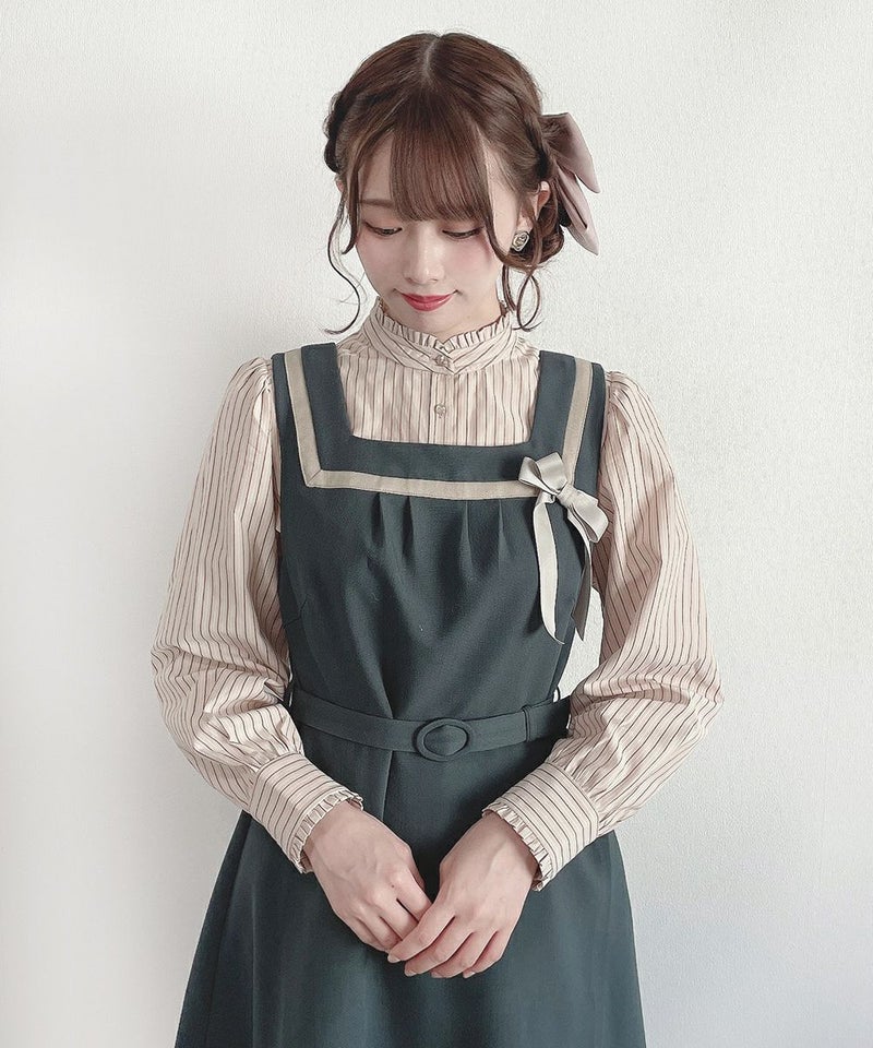 beige×brown / 162cm