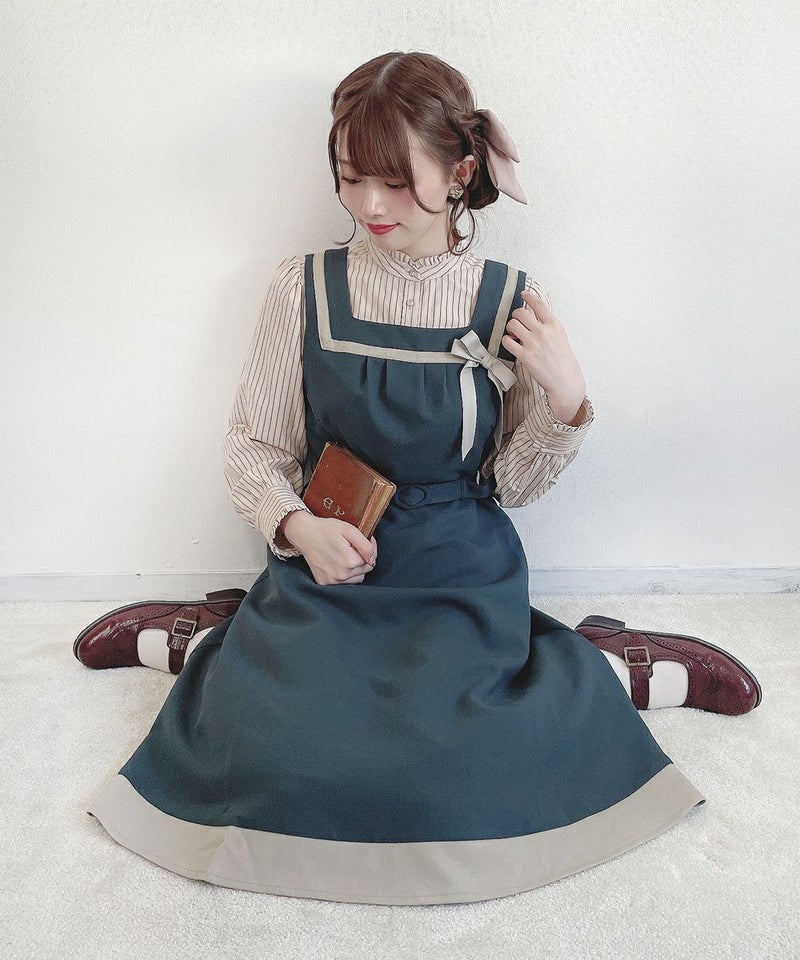 beige×brown / 162cm