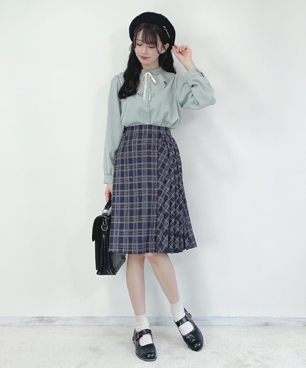 navy×yellow / 162cm