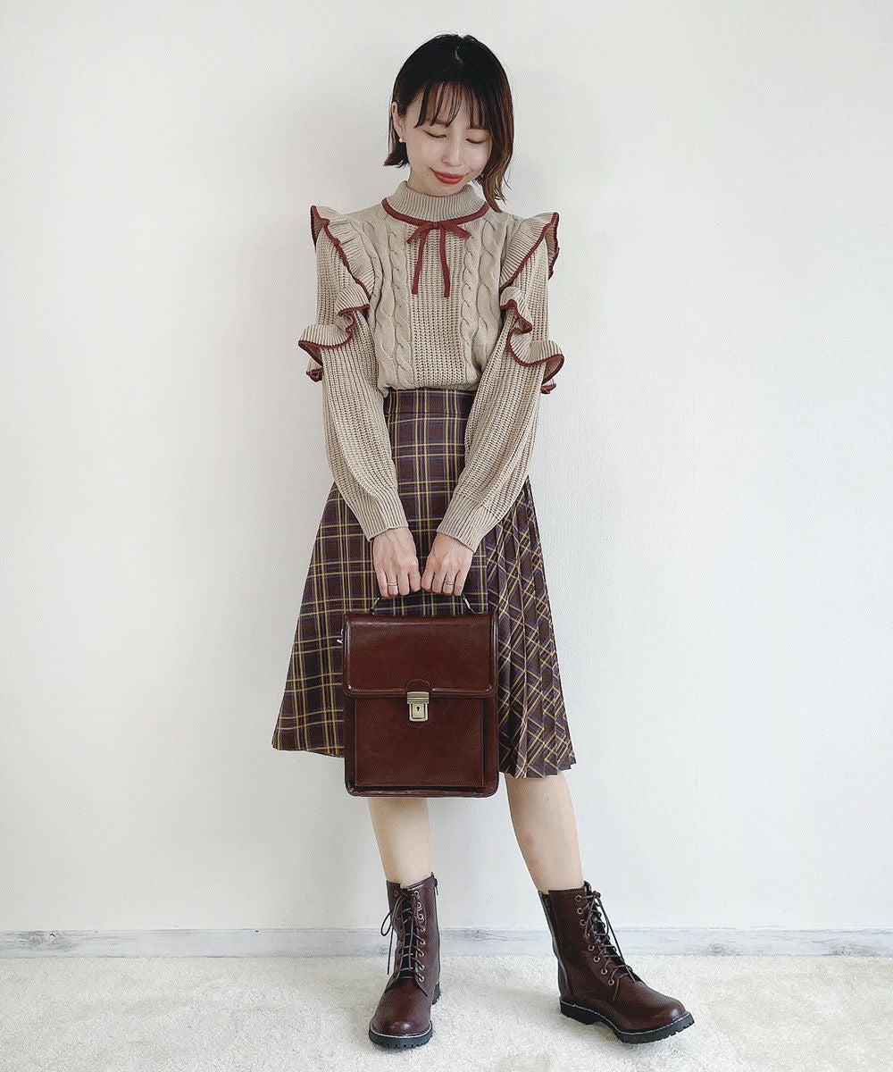 brown×yellow / 158cm