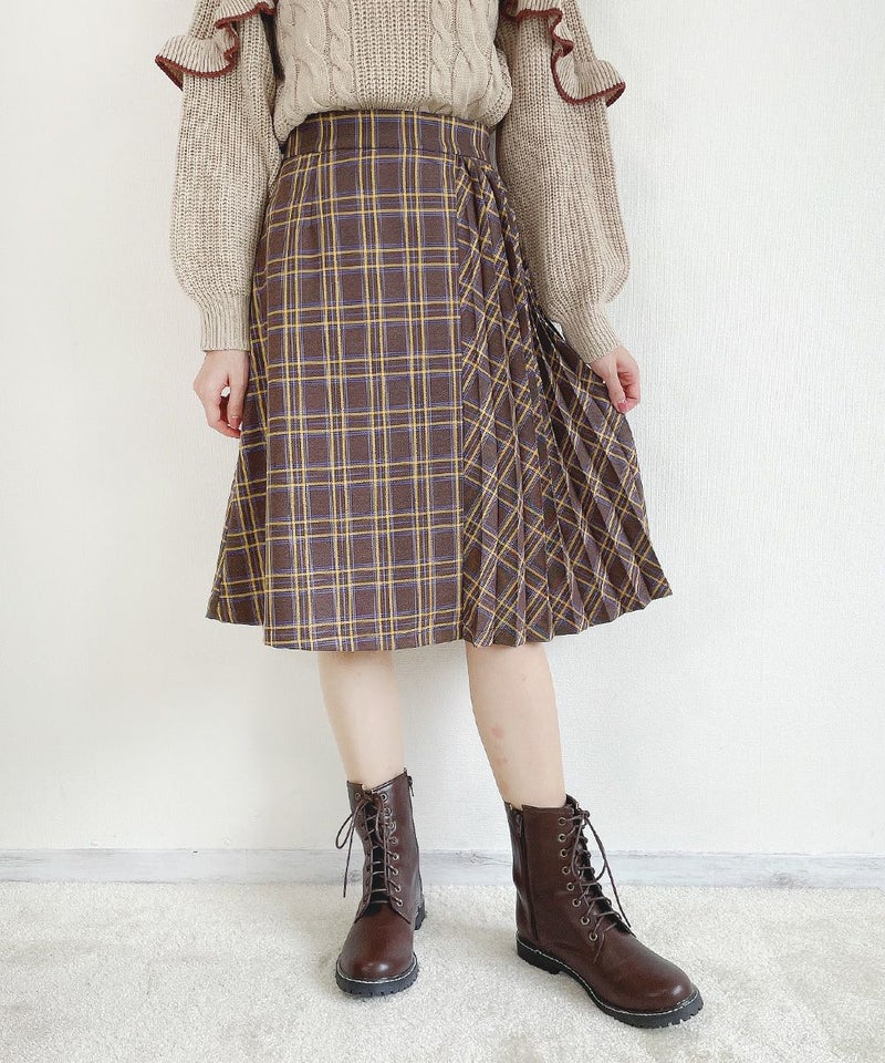 brown×yellow / 158cm