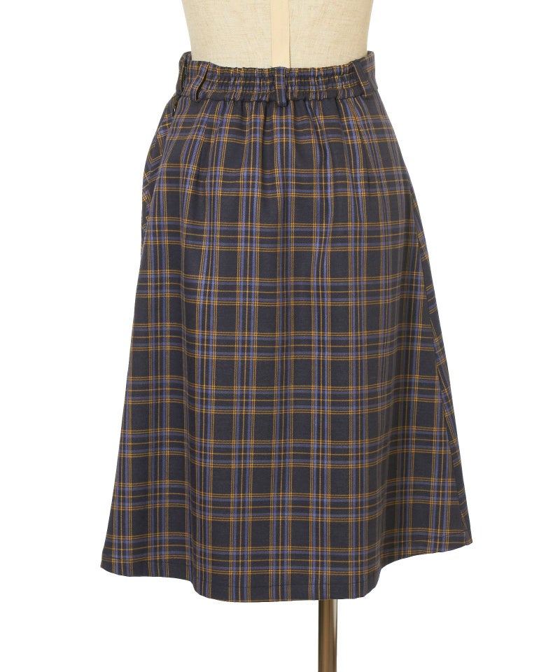 バック (navy×yellow)