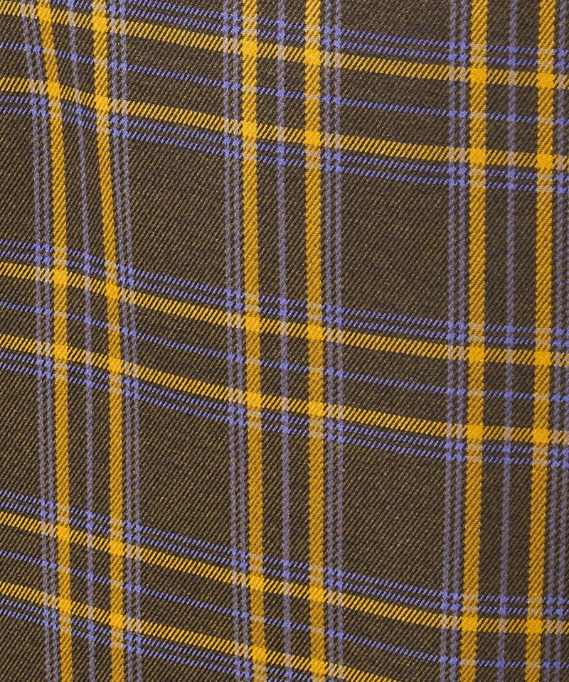 生地アップ (brown×yellow)