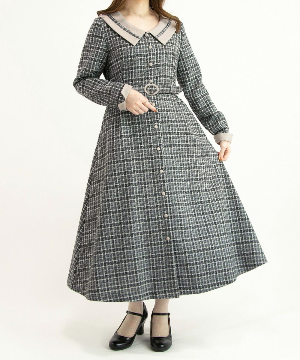 charcoal×gray / 153cm