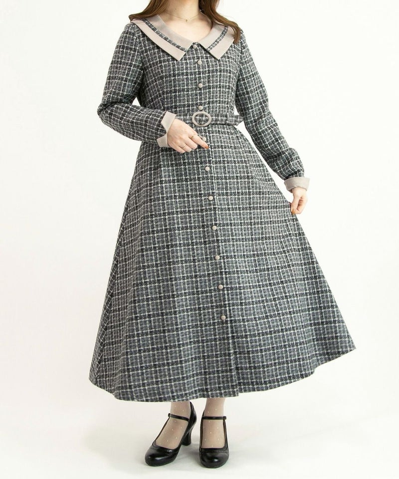 charcoal×gray / 153cm