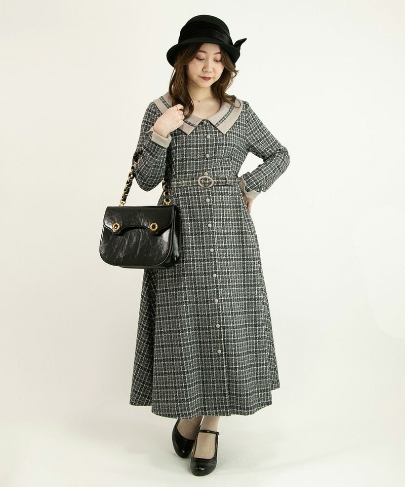 charcoal×gray / 153cm