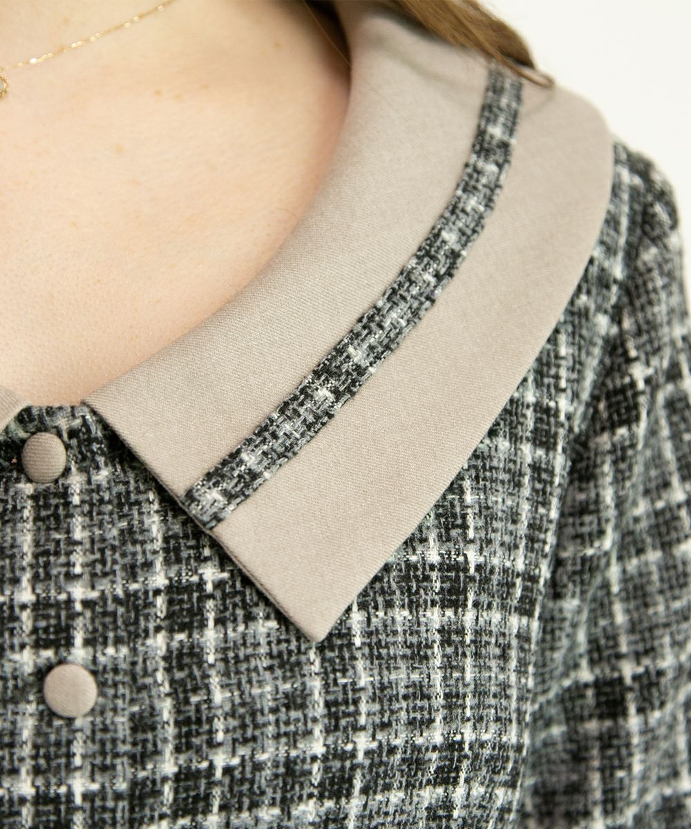 charcoal×gray / 153cm