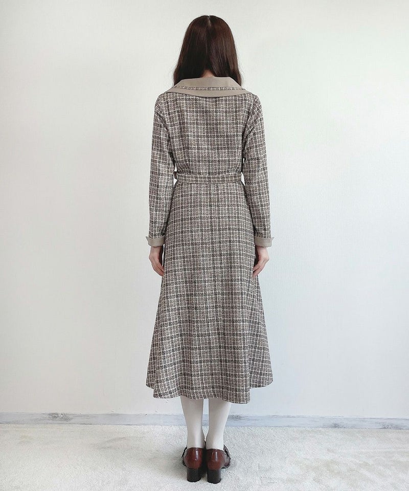 beige×brown / 162cm