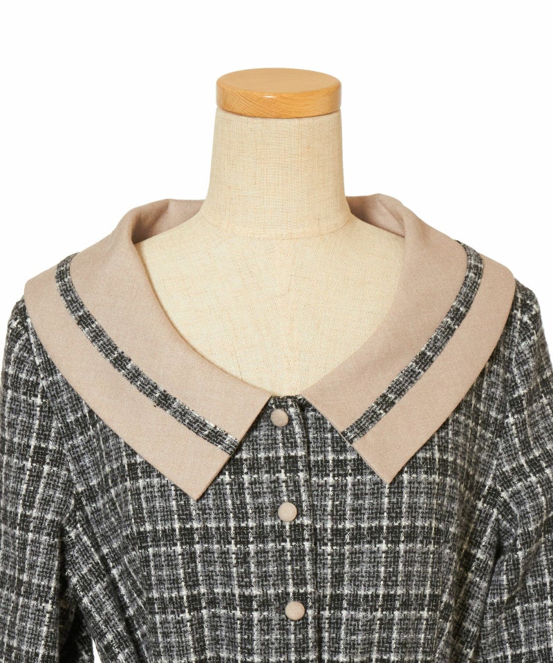 フロントアップ (charcoal×gray)