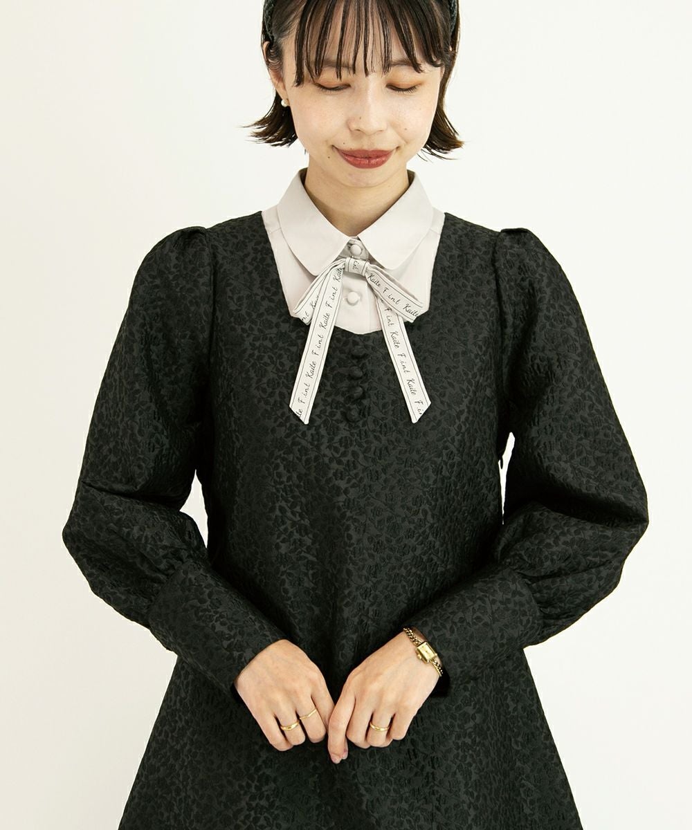 □フラワージャガードミニワンピース/F i.n.t [43AE01j011] | F i.n.t