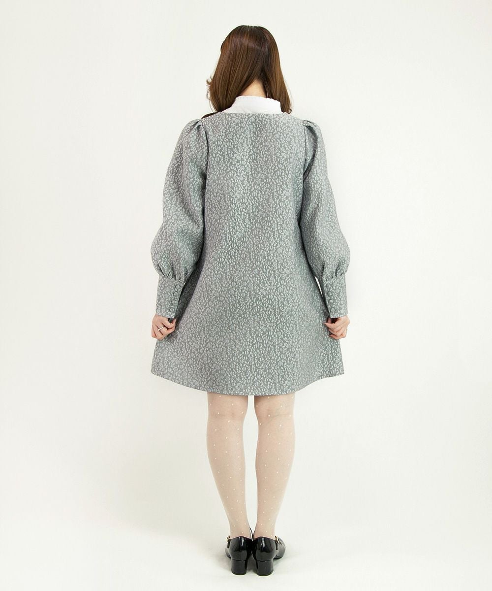 □フラワージャガードミニワンピース/F i.n.t [43AE01j011] | F i.n.t