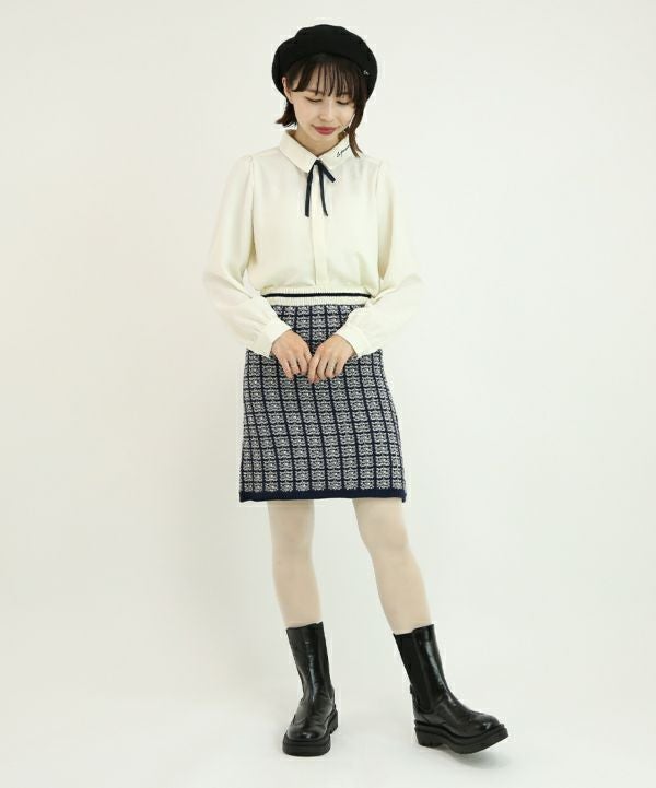 navy×gray / 158cm