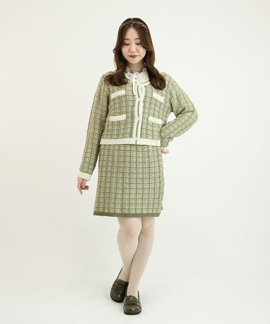 light green×white / 153cm