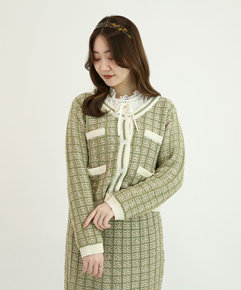 light green×white / 153cm