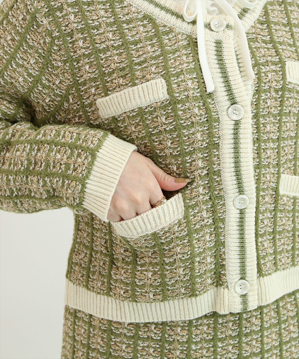 light green×white / 153cm