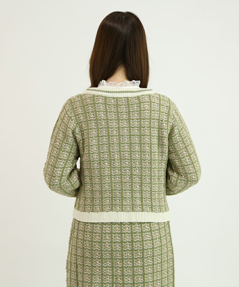 light green×white / 153cm