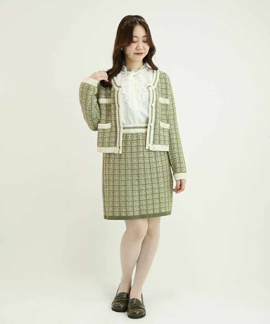 light green×white / 153cm