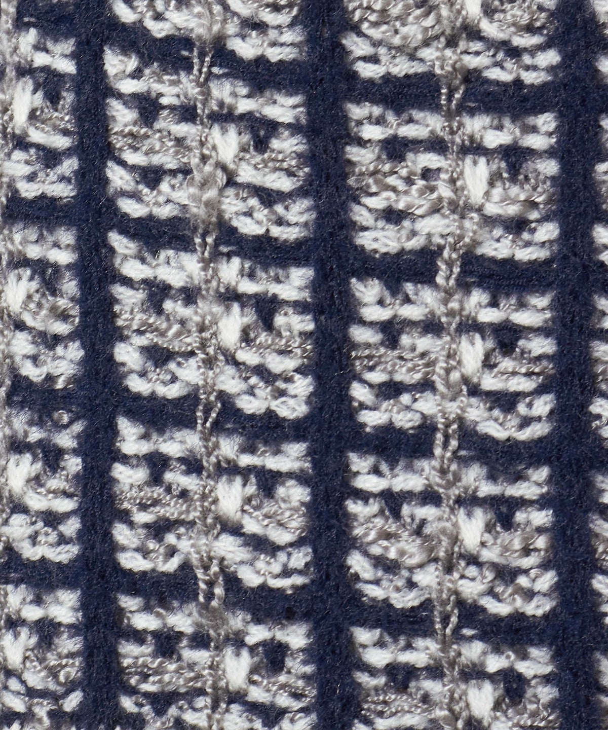 生地アップ (navy×gray)