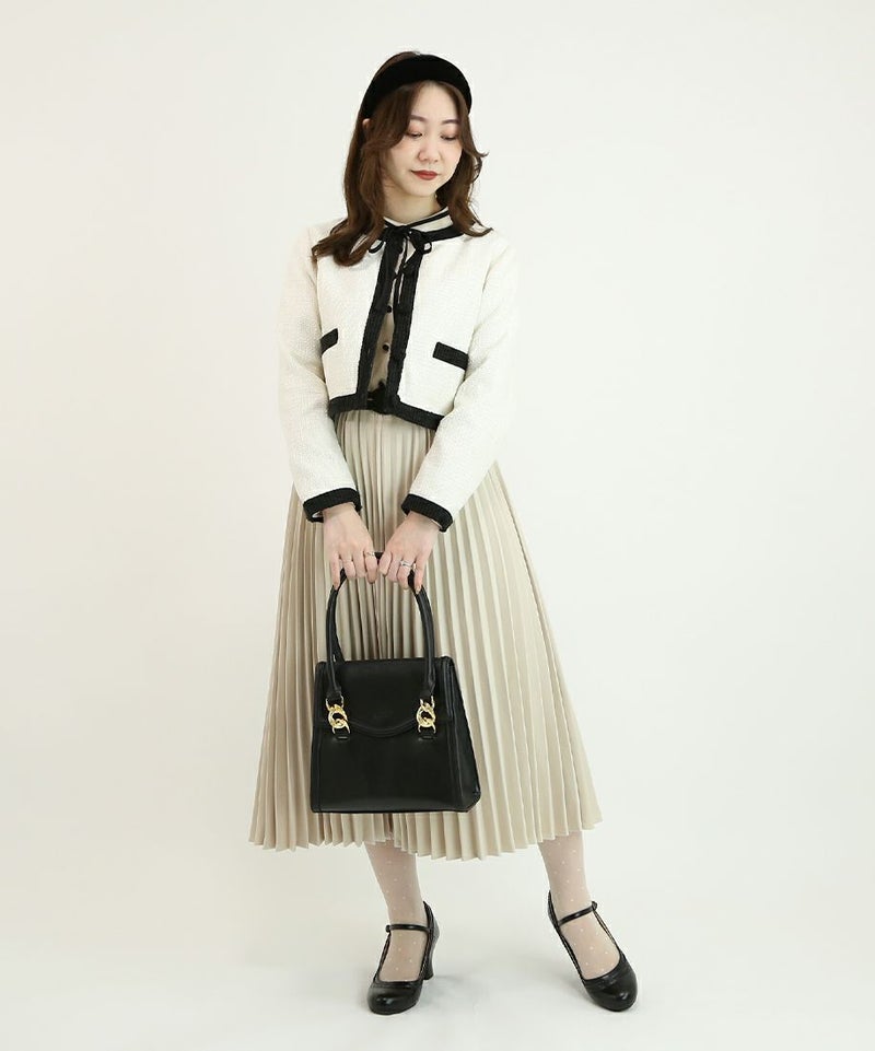 off white×black / 153cm