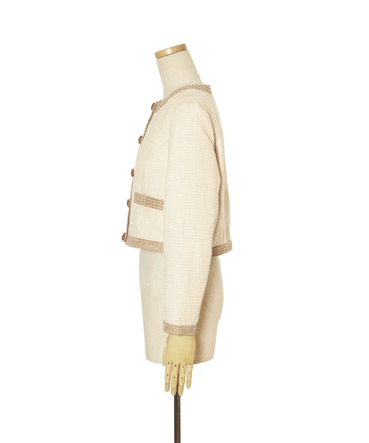 サイド (beige×brown)