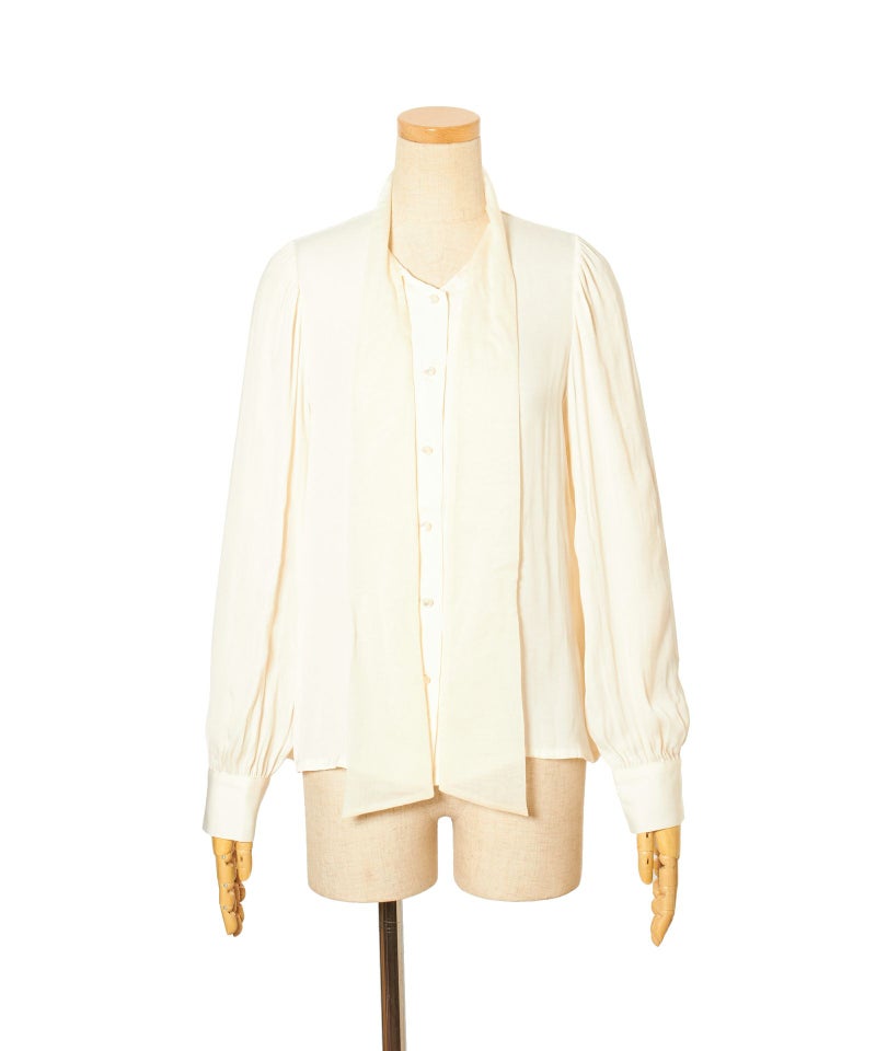 ボウタイをほどいた場合 (ivory)